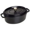 STAUB Cocotte, 29 Cm, Schwarz, Gusseisen