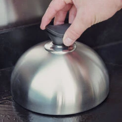 SANTOS Grillglocke Edelstahl, 2er Set 16 SANTOS Grillglocke Edelstahl, 2er Set -Santos Verkäufe 6b3d1f18b1bd3824891a17f00e6333be