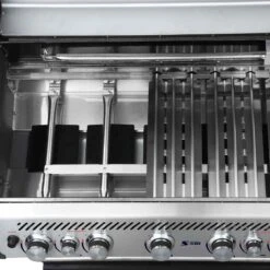 SANTOS S-518 Mit Seiten- & Heckbrenner, Edelstahl Inkl. Drehspieß, Rostheber & Silikonablage & Graviertes ZWILLING Pro Messer -Santos Verkäufe 9e7a0df2ad783a08d105ec9b0dcb46b4