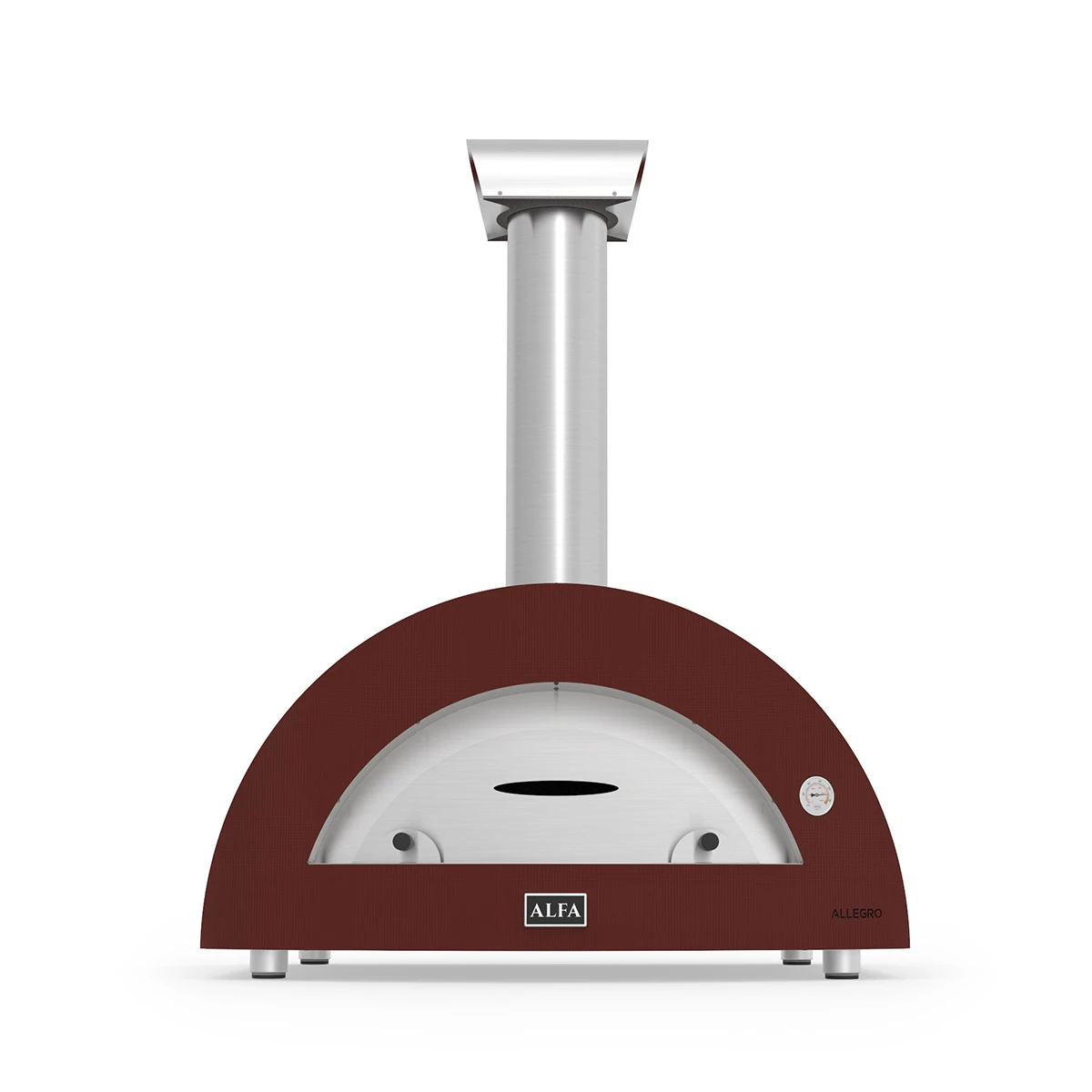 Alfa Forni Gas Pizzaofen Allegro Moderno Rot 1 Alfa Forni Gas Pizzaofen Allegro Moderno Rot