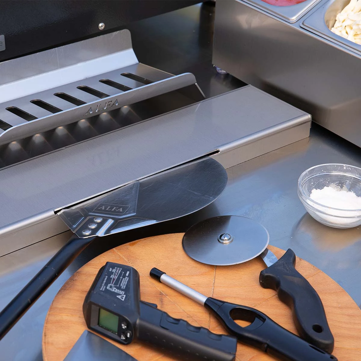 Alfa Forni Hybrid-Kit Für Pizzaofen Bio 1 Alfa Forni Hybrid-Kit Für Pizzaofen Bio