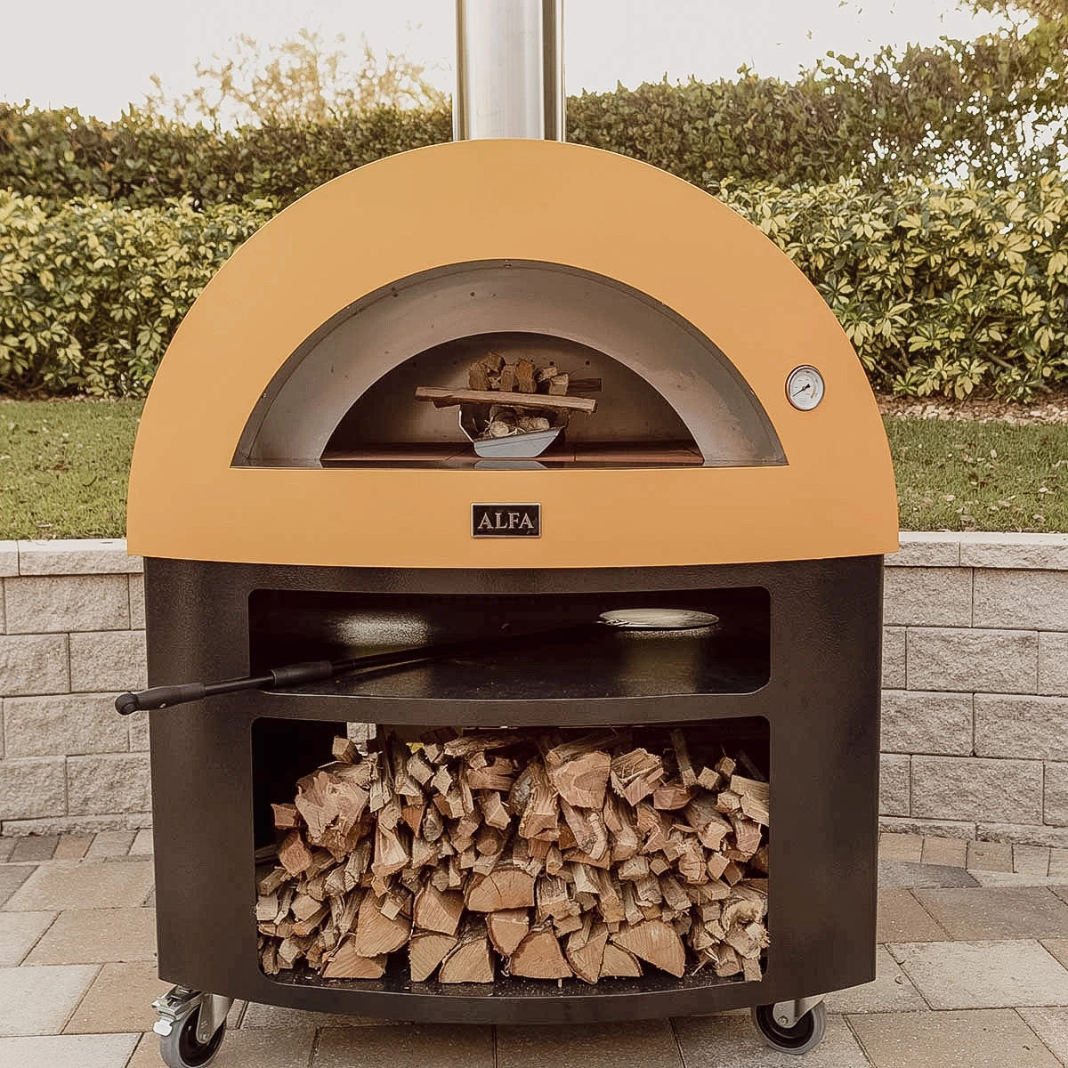 Alfa Forni Unterbau Für Pizzaofen Allegro Moderno, Schwarz 4 Alfa Forni Unterbau Für Pizzaofen Allegro Moderno, Schwarz – Bild 4