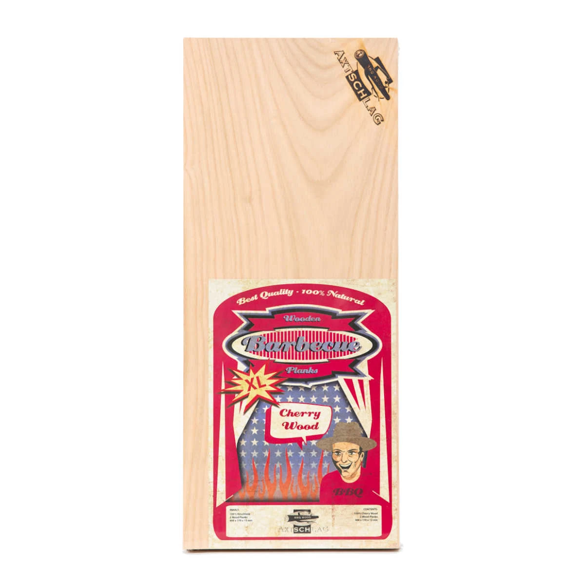 Axtschlag XL Wood Planks Cherry, 40 X 15 Cm 1 Axtschlag XL Wood Planks Cherry, 40 X 15 Cm