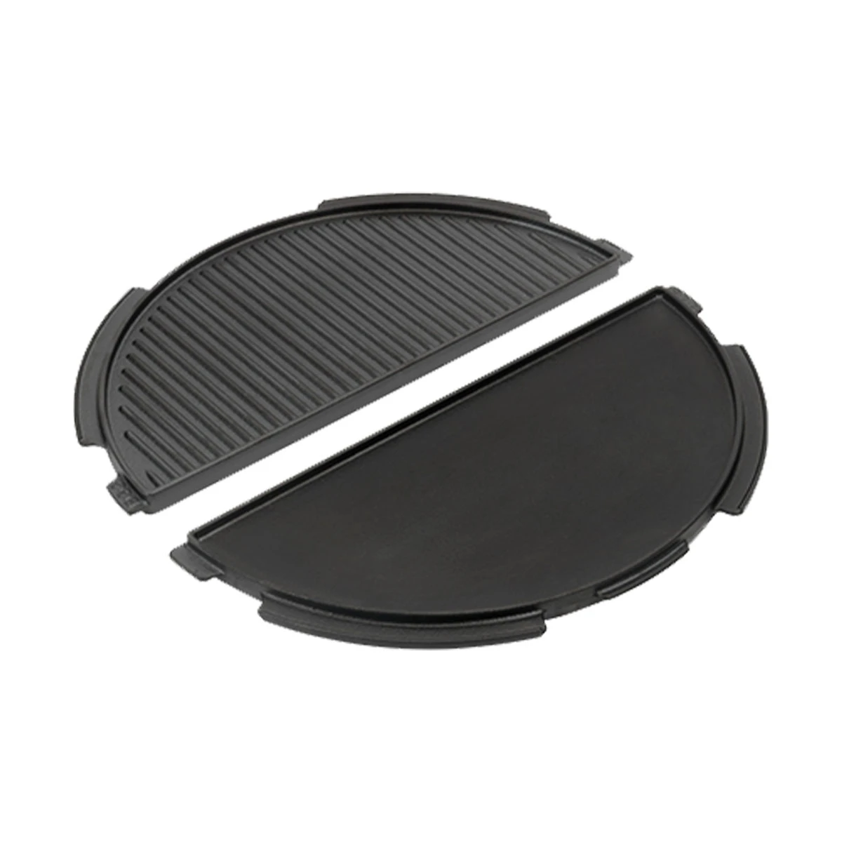 Big Green Egg Gusseisen Grillplatte, Halbrund Für Large 1 Big Green Egg Gusseisen Grillplatte, Halbrund Für Large