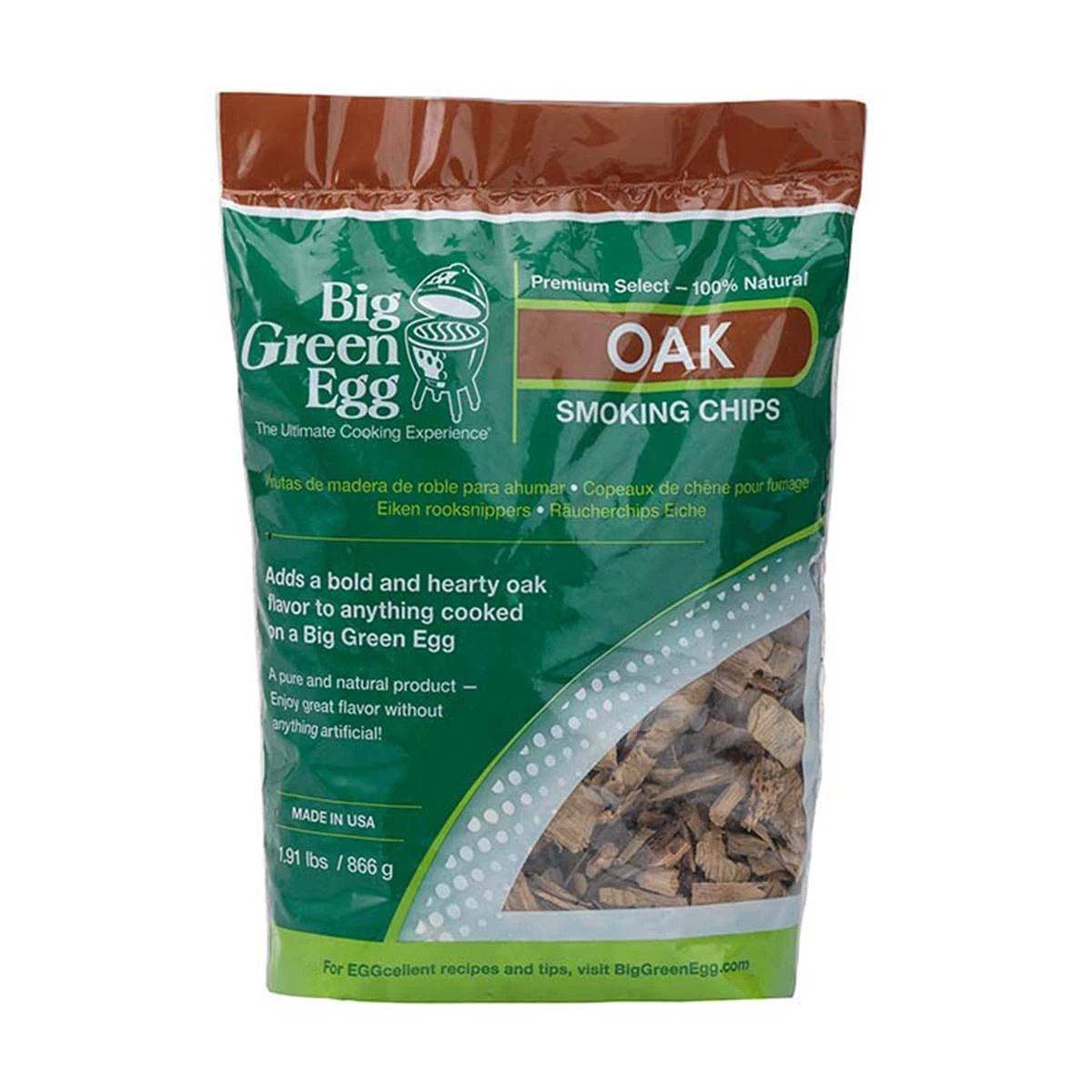 Big Green Egg Holz-Räucherchips, Eiche 2 Big Green Egg Holz-Räucherchips, Eiche – Bild 2