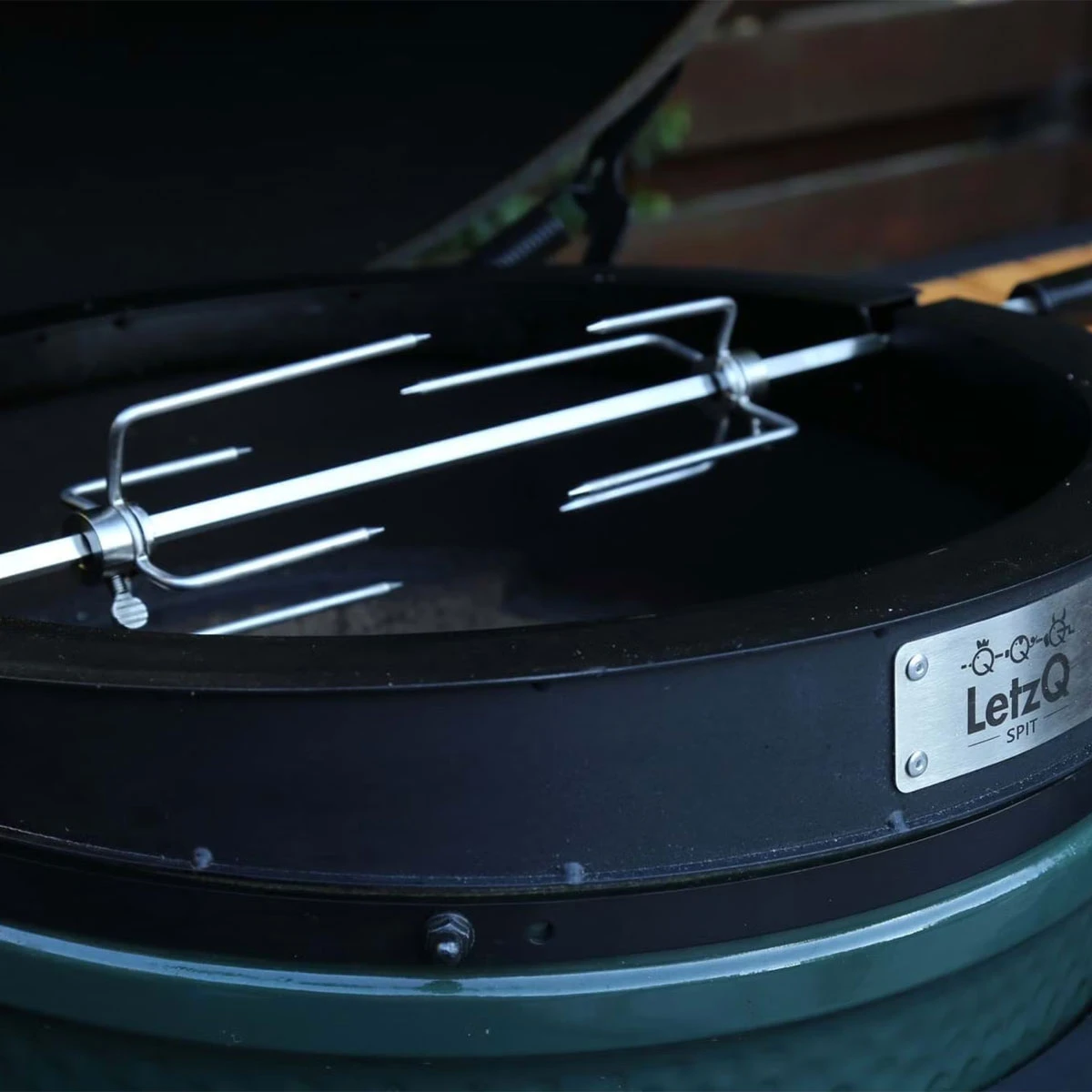 Big Green Egg Rotisserie Für BGE Large 5 Big Green Egg Rotisserie Für BGE Large – Bild 5