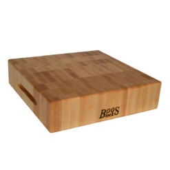 Boos Blocks Hackblock Stirnholz Classic, Ahorn 46x46x7,5 Cm -Santos Verkäufe boos blocks hackblock stirnholz classic ccb183 s ahorn 46x46 cm ede3850231c390422d265ce55c9dd2a0