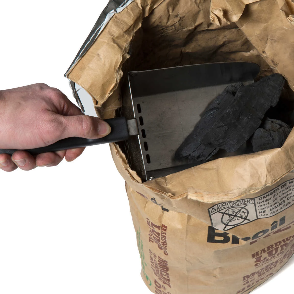 Broil King Pellet- & Holzkohlenschaufel, Edelstahl 4 Broil King Pellet- & Holzkohlenschaufel, Edelstahl – Bild 4