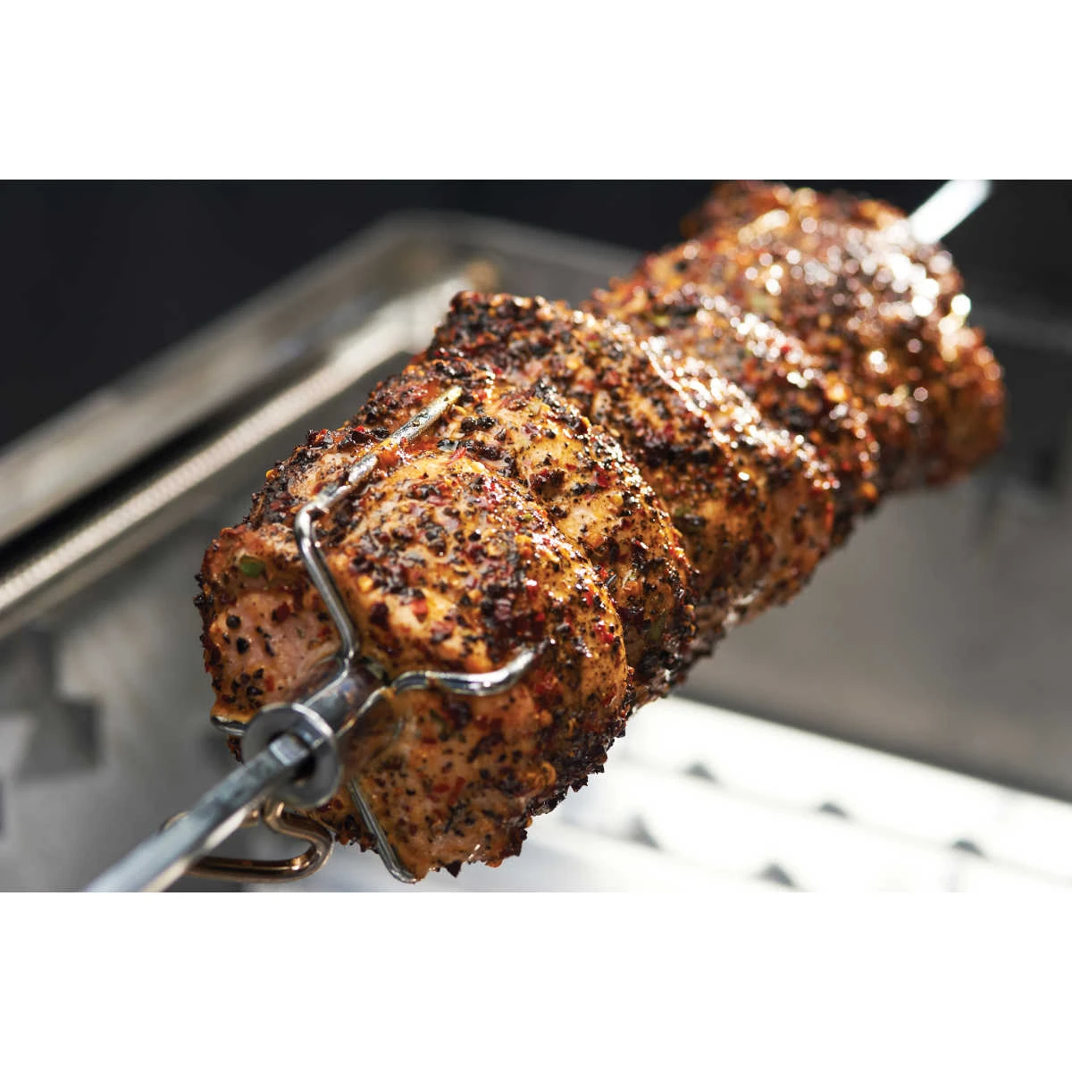 Broil King Premium Universal Drehspieß-Set Mit Elektromotor 3 Broil King Premium Universal Drehspieß-Set Mit Elektromotor – Bild 3