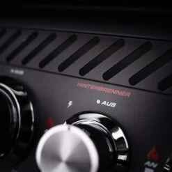 SANTOS S-518 All Black Mit Seiten- Und Heckbrenner, Schwarz, Inkl. Drehspieß, Rostheber & Silikonablage & Graviertes ZWILLING Pro Messer -Santos Verkäufe c443590ca9359ce964976e75809815cd