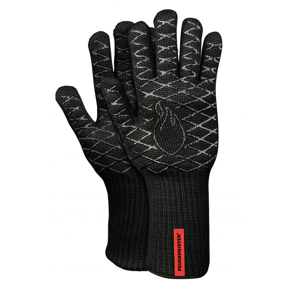 FM Grillhandschuh Paar Schwarz Größe 8 2 FM Grillhandschuh Paar Schwarz Größe 8 – Bild 2