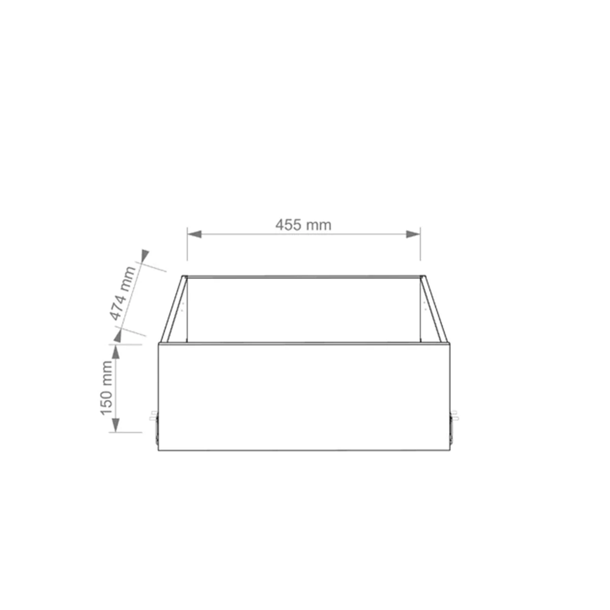Furnery Schubkasten Anthrazit Für OUT-Module 2 Furnery Schubkasten Anthrazit Für OUT-Module – Bild 2