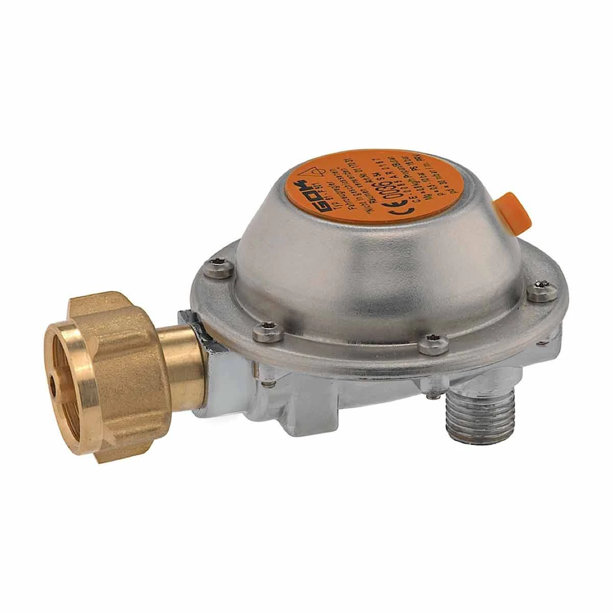 GOK Gasregler 0,8kg/h 50mbar PS16bar KLF X G1/4LH-KN 90 PRV 1 GOK Gasregler 0,8kg/h 50mbar PS16bar KLF X G1/4LH-KN 90 PRV