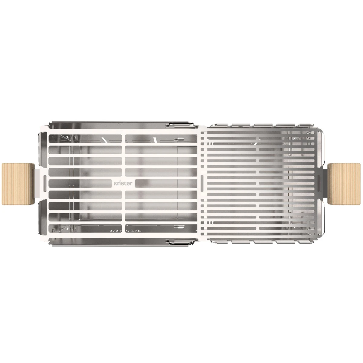 Knister Grill Premium – Tragbarer Holzkohlegrill Aus Edelstahl 10 Knister Grill Premium – Tragbarer Holzkohlegrill Aus Edelstahl – Bild 10