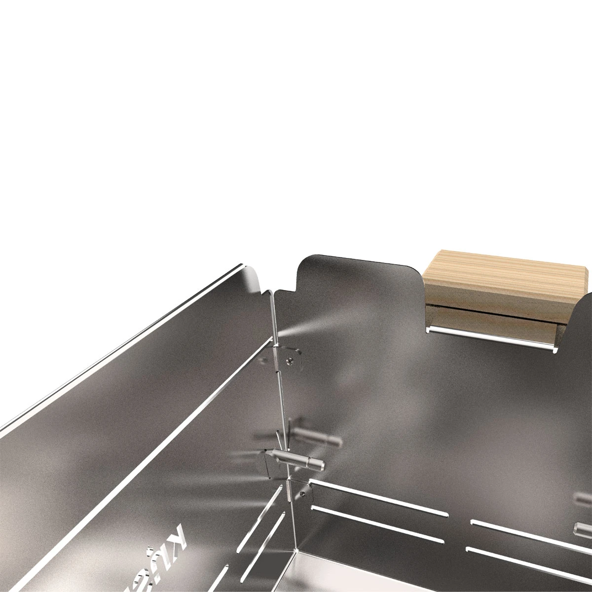 Knister Grill Premium – Tragbarer Holzkohlegrill Aus Edelstahl 7 Knister Grill Premium – Tragbarer Holzkohlegrill Aus Edelstahl – Bild 7