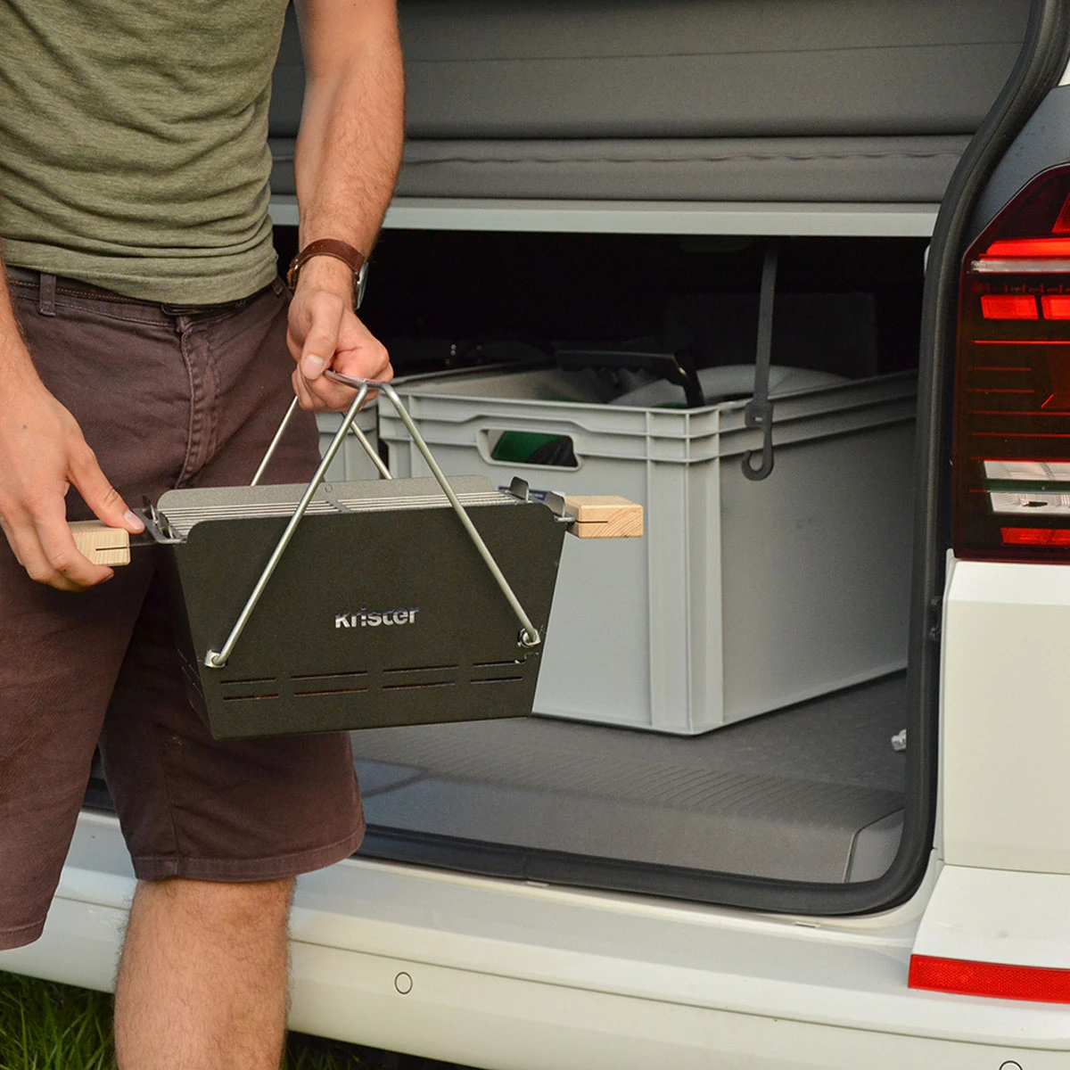 Knister Grill Small – Tragbarer Holzkohlegrill 12 Knister Grill Small – Tragbarer Holzkohlegrill – Bild 12