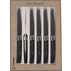 Lou Laguiole Steakmesser Serie Pro In Magnetbox 6 Stück -Santos Verkäufe ll steakmesser pro 6stk 7b826327f8ddfd0070077fb803838e18