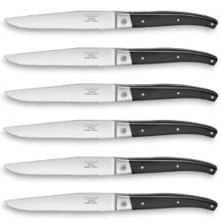 Lou Laguiole Steakmesser Serie Pro In Magnetbox 6 Stück -Santos Verkäufe lou laguiole steakmesser serie pro in magnetbox 6 stueck 1ef352129eb156d8cfdefde27ddf8642