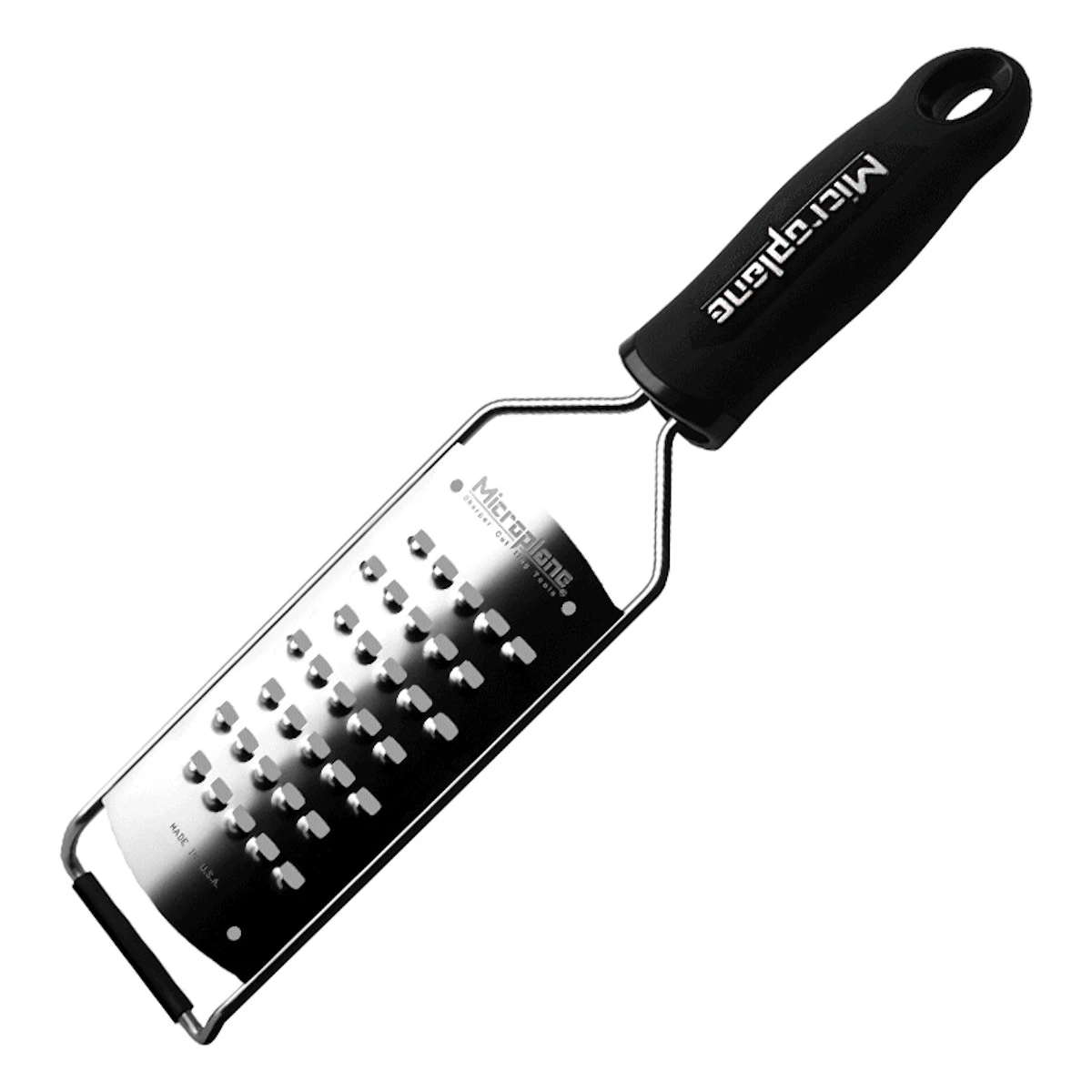 Microplane Gourmet Reibe Sehr Grob, Schwarz 1 Microplane Gourmet Reibe Sehr Grob, Schwarz