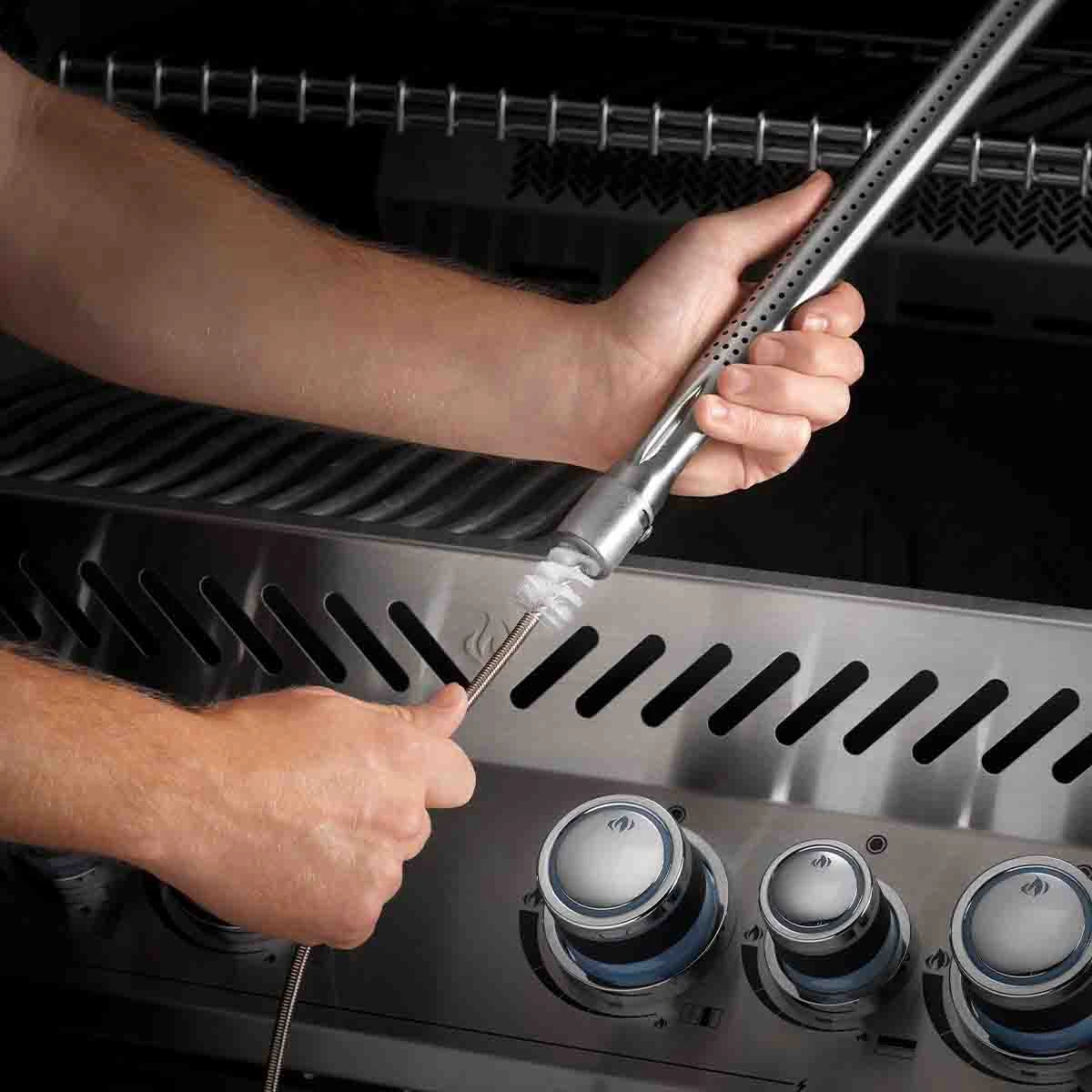 Napoleon 3teiliges Grillkammer-Reinigungsset Mit Bürste Und Schaber 1 Napoleon 3teiliges Grillkammer-Reinigungsset Mit Bürste Und Schaber