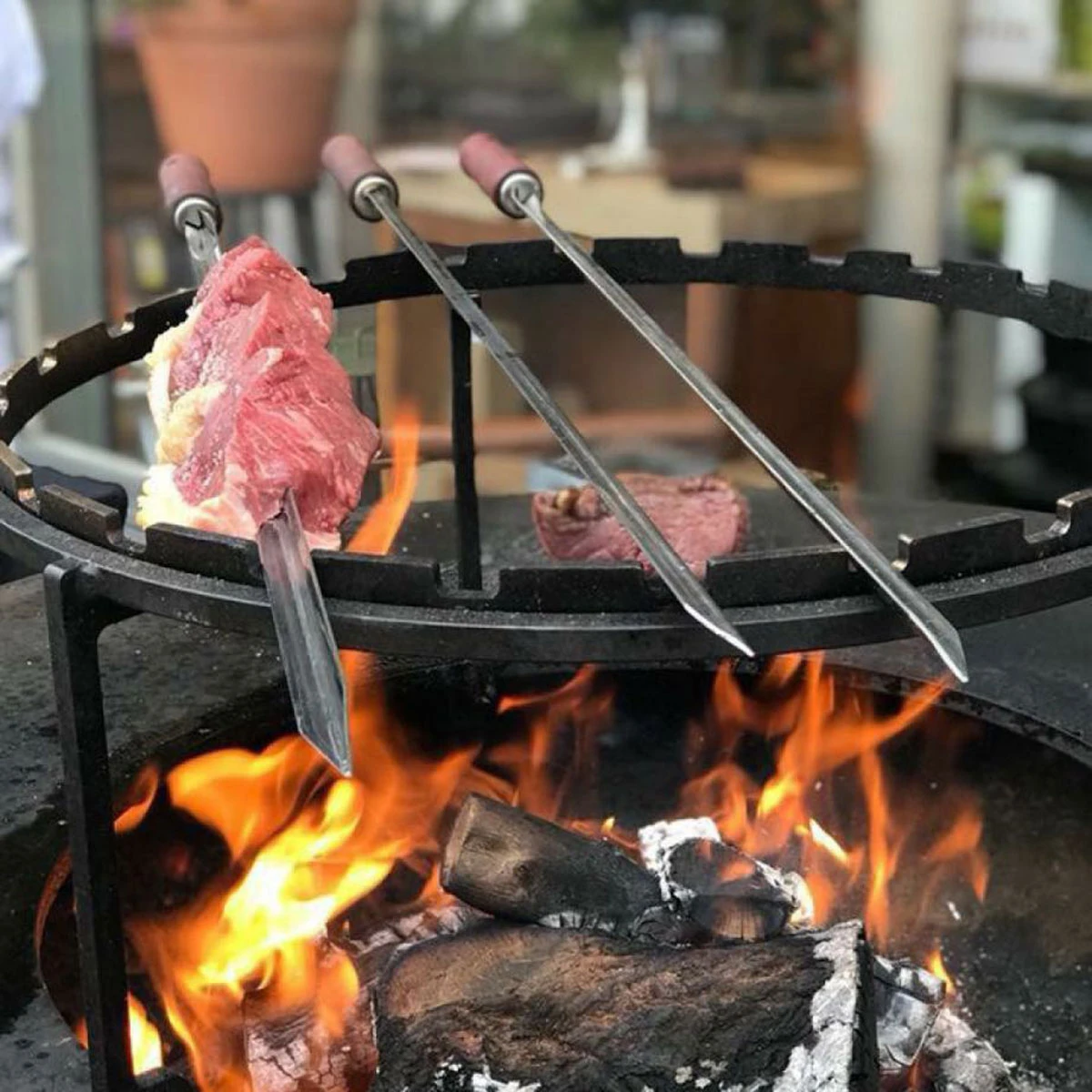 OFYR Grillspieße 105 Cm, 3 Stück 4 OFYR Grillspieße 105 Cm, 3 Stück – Bild 4