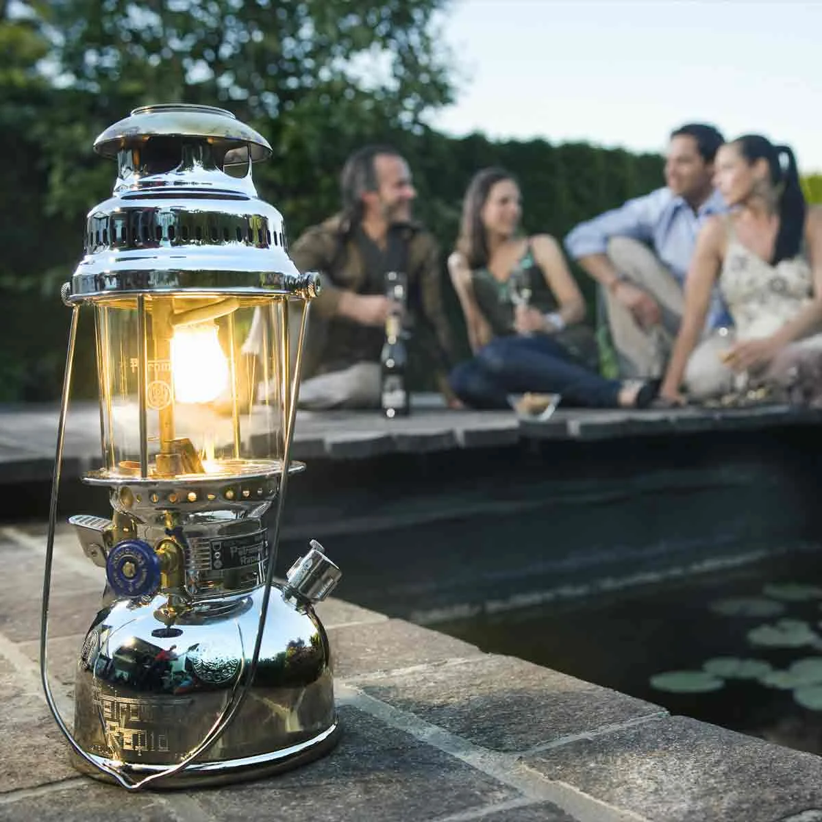 Petromax Petroleumleuchte HK500 Chrom 3 Petromax Petroleumleuchte HK500 Chrom – Bild 3