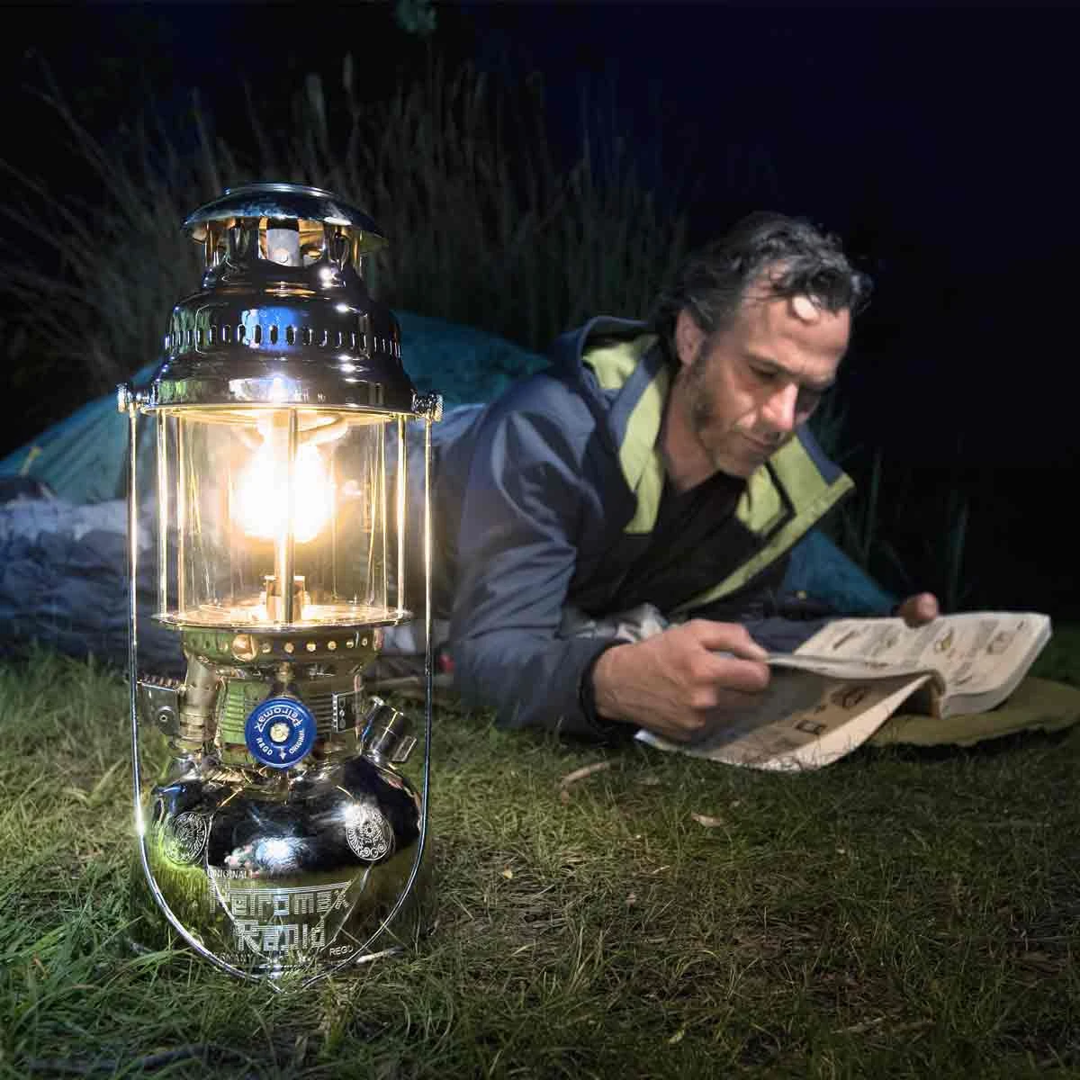 Petromax Petroleumleuchte HK500 Chrom 2 Petromax Petroleumleuchte HK500 Chrom – Bild 2