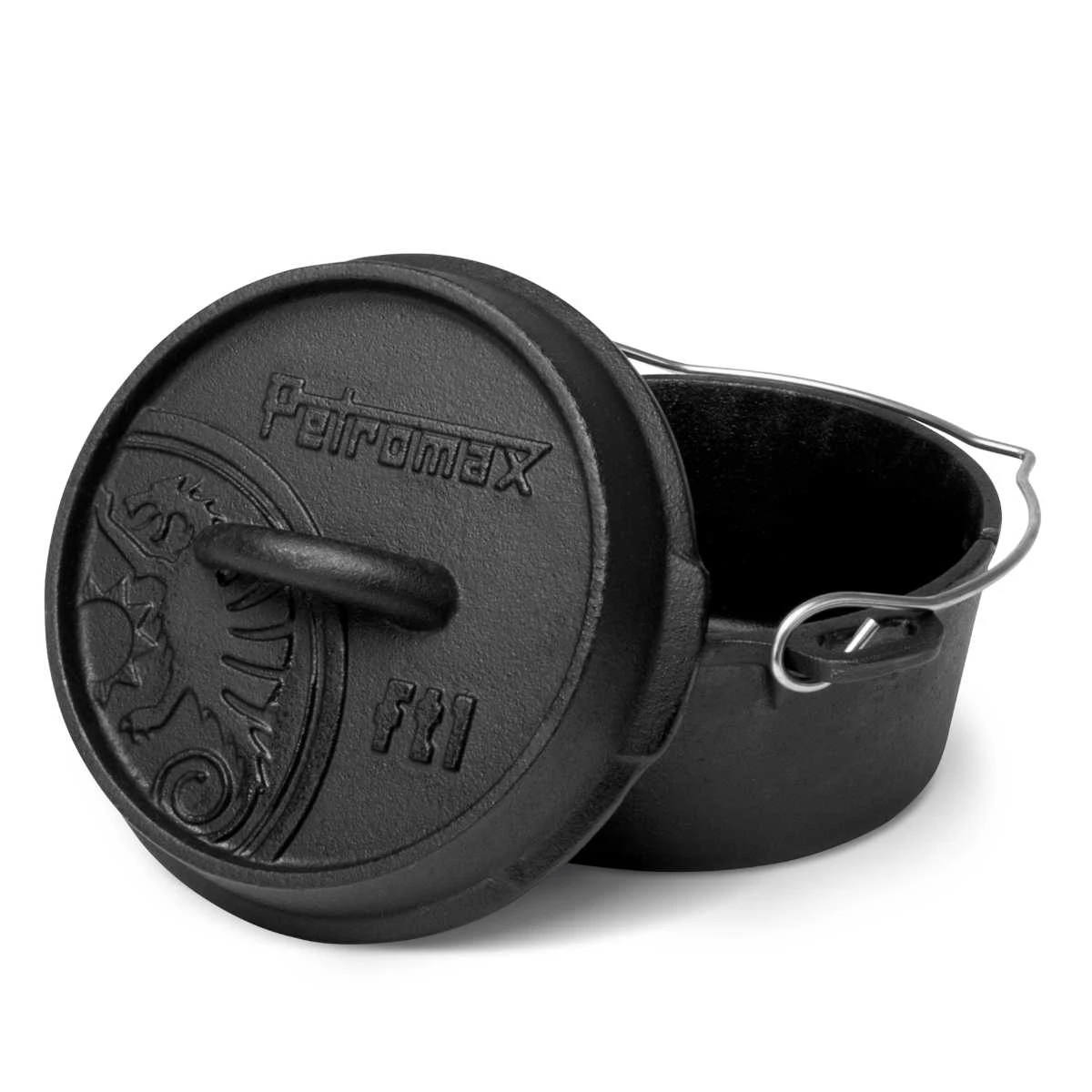 Petromax Feuertopf Ft1 Dutch Oven Mit Planem Boden 2 Petromax Feuertopf Ft1 Dutch Oven Mit Planem Boden – Bild 2