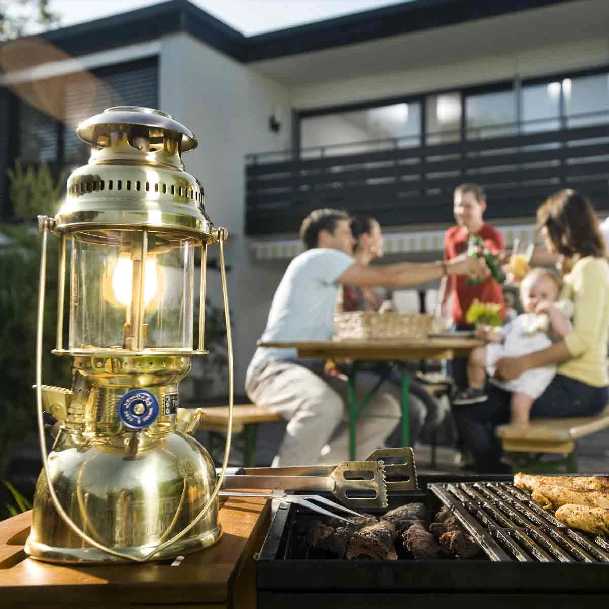 Petromax Petroleumleuchte HK500 Messing 2 Petromax Petroleumleuchte HK500 Messing – Bild 2