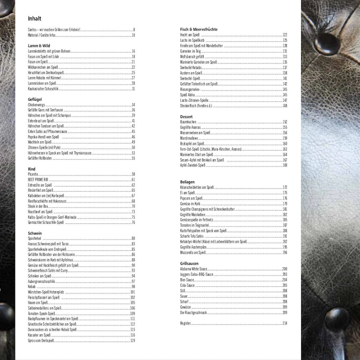 SANTOS "Das Drehspiess Buch" über 90 Durchgedrehte Drehspieß Rezepte 3 SANTOS "Das Drehspiess Buch" über 90 Durchgedrehte Drehspieß Rezepte – Bild 3