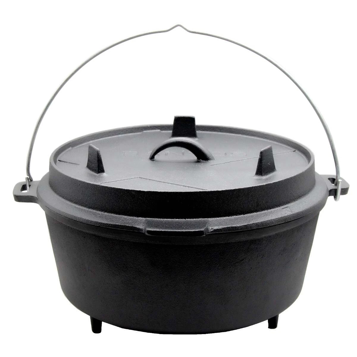 SANTOS Dutch Oven 12qt Mit Füßen 2 SANTOS Dutch Oven 12qt Mit Füßen – Bild 2