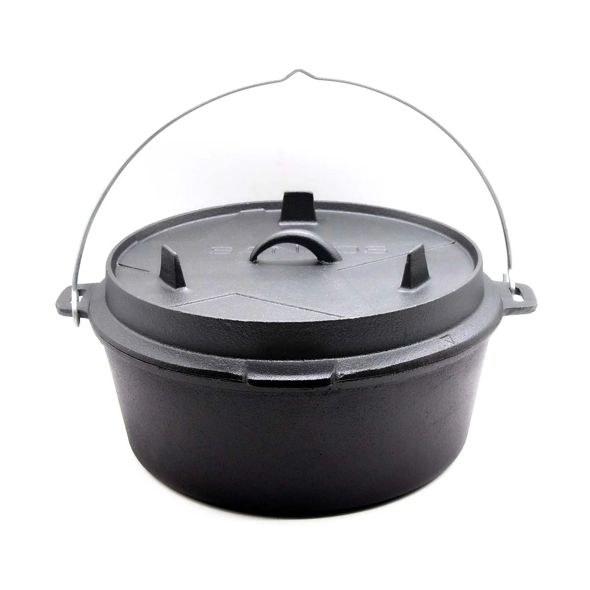 SANTOS Dutch Oven 12qt Ohne Füße 2 SANTOS Dutch Oven 12qt Ohne Füße – Bild 2