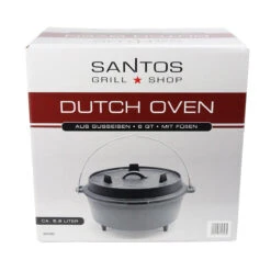 SANTOS Dutch Oven 6qt Mit Füßen -Santos Verkäufe santos dutch oven 6qt mit fue en 62cc03f37225662775c7cbeba7d8a73b