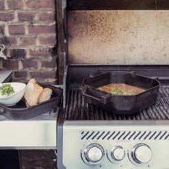 SANTOS Dutch Oven Square 10qt Ohne Füße (9,5l)