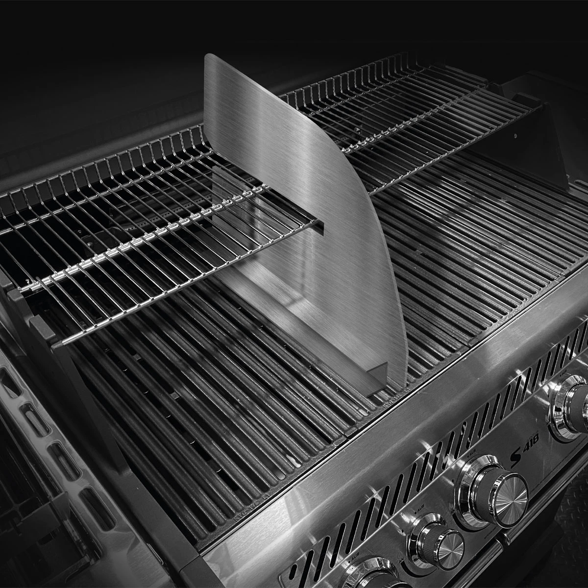 SANTOS Grillzonen Trenner Für SANTOS S-Serie, Flammbrücke Vorne 4 SANTOS Grillzonen Trenner Für SANTOS S-Serie, Flammbrücke Vorne – Bild 4