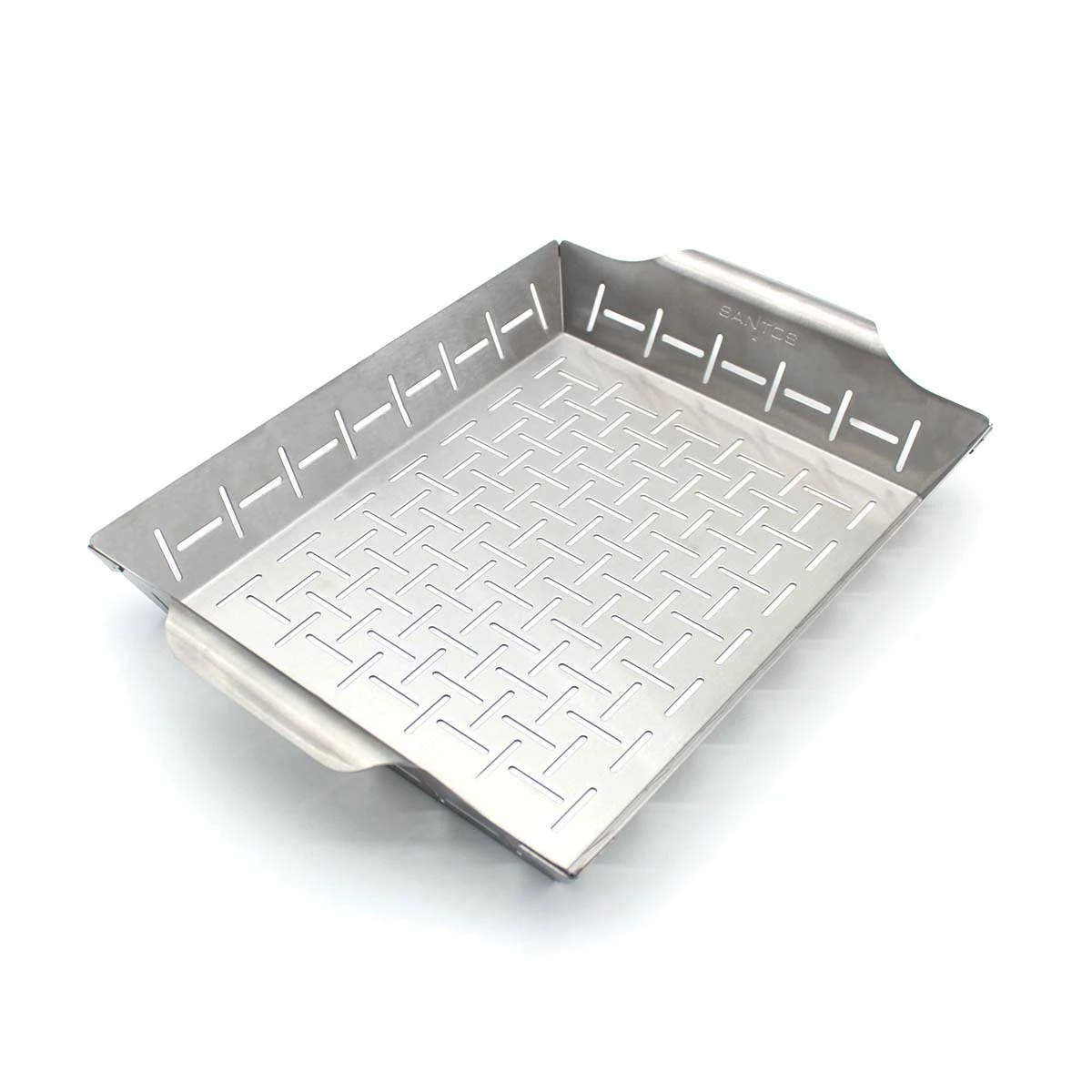 SANTOS Gemüsekorb L / Grillpfanne Edelstahl, 35 X 24,2 cm 6 SANTOS Gemüsekorb L / Grillpfanne Edelstahl, 35 X 24,2 cm – Bild 6