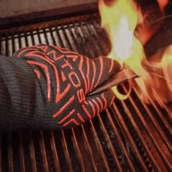 SANTOS Grill Handschuh (Paar) Hitzebeständig Bis 500 °C, Universalgröße -Santos Verkäufe santos grill handschuh paar c748c766a128191243d4b7b156cea70d