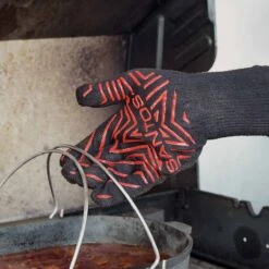SANTOS Grillhandschuh (Paar) Hitzebeständig Bis 500°C, Gr. XL -Santos Verkäufe santos grillhandschuh paar xl 0f94bd9c86bf4d542d997fad55ca64ad