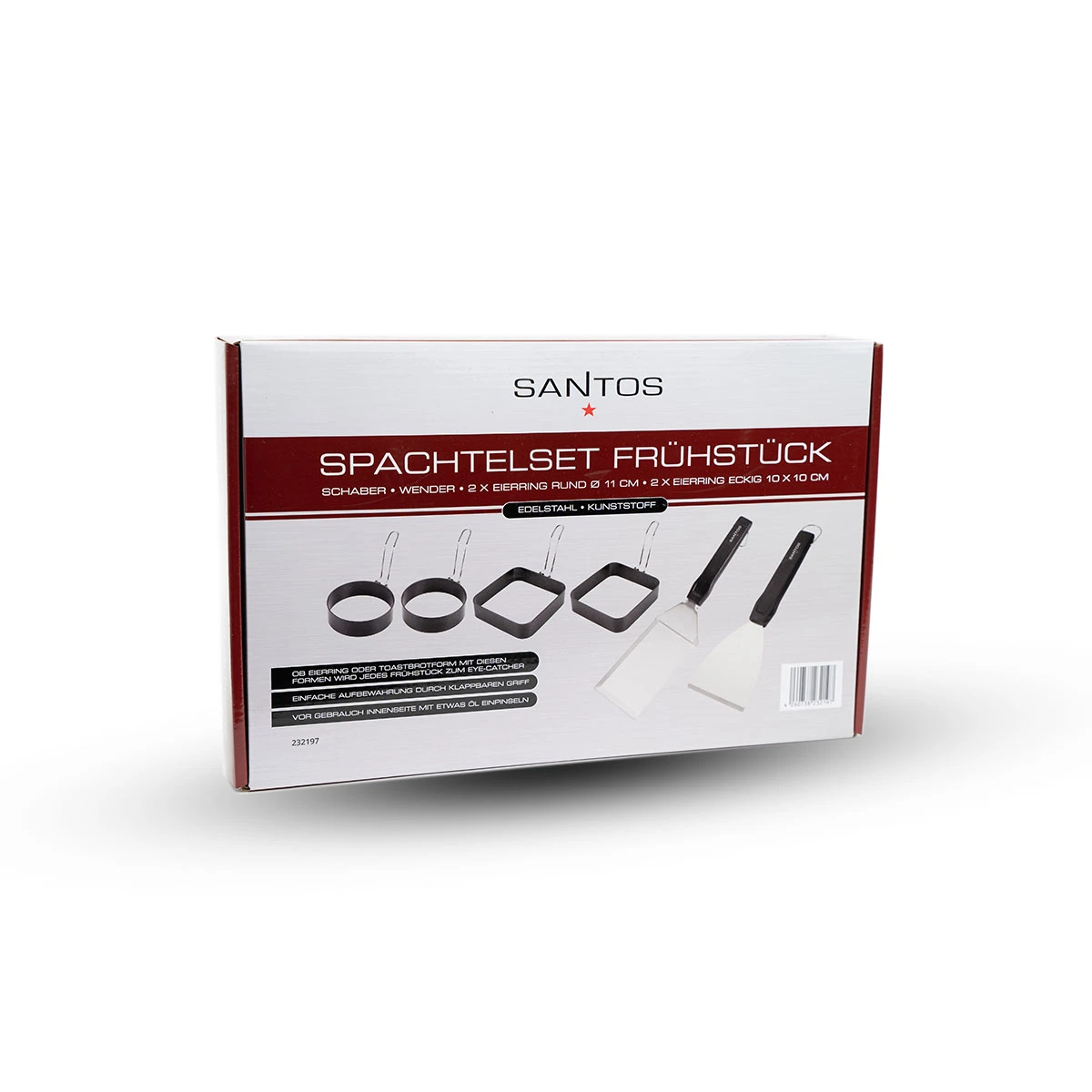 SANTOS Grillspachtel Frühstücksset, 6-teilig 9 SANTOS Grillspachtel Frühstücksset, 6-teilig – Bild 9