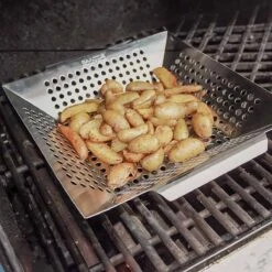 SANTOS Gemüsekorb XL / Grillwok Edelstahl, 30,5 X 30,5 cm -Santos Verkäufe santos grillwok edelstahl 30 5 x 30 5 d56e4e672157daae4bc0b84d1593c3d6