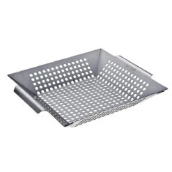 SANTOS Gemüsekorb XL / Grillwok Edelstahl, 30,5 X 30,5 cm -Santos Verkäufe santos grillwok edelstahl 30 5 x 30 5 e3d6c8bd19a92f93116102eea033760c