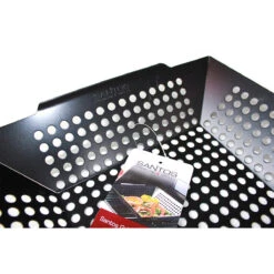 SANTOS Gemüsekorb XL / Grillwok Schwarz, 30,5 X 30,5 cm -Santos Verkäufe santos grillwok schwarz 30 5 x 30 5 498f5ae635f32ab145e2b470b23c534f