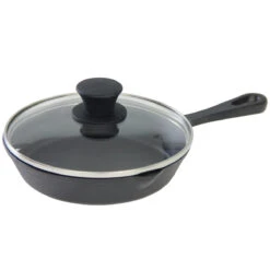 SANTOS Gusseiserne Pfanne Mit Deckel Ø 20 Cm -Santos Verkäufe santos gusspfanne mit deckel 20cm 5a290044927c2c314607a33252be106b