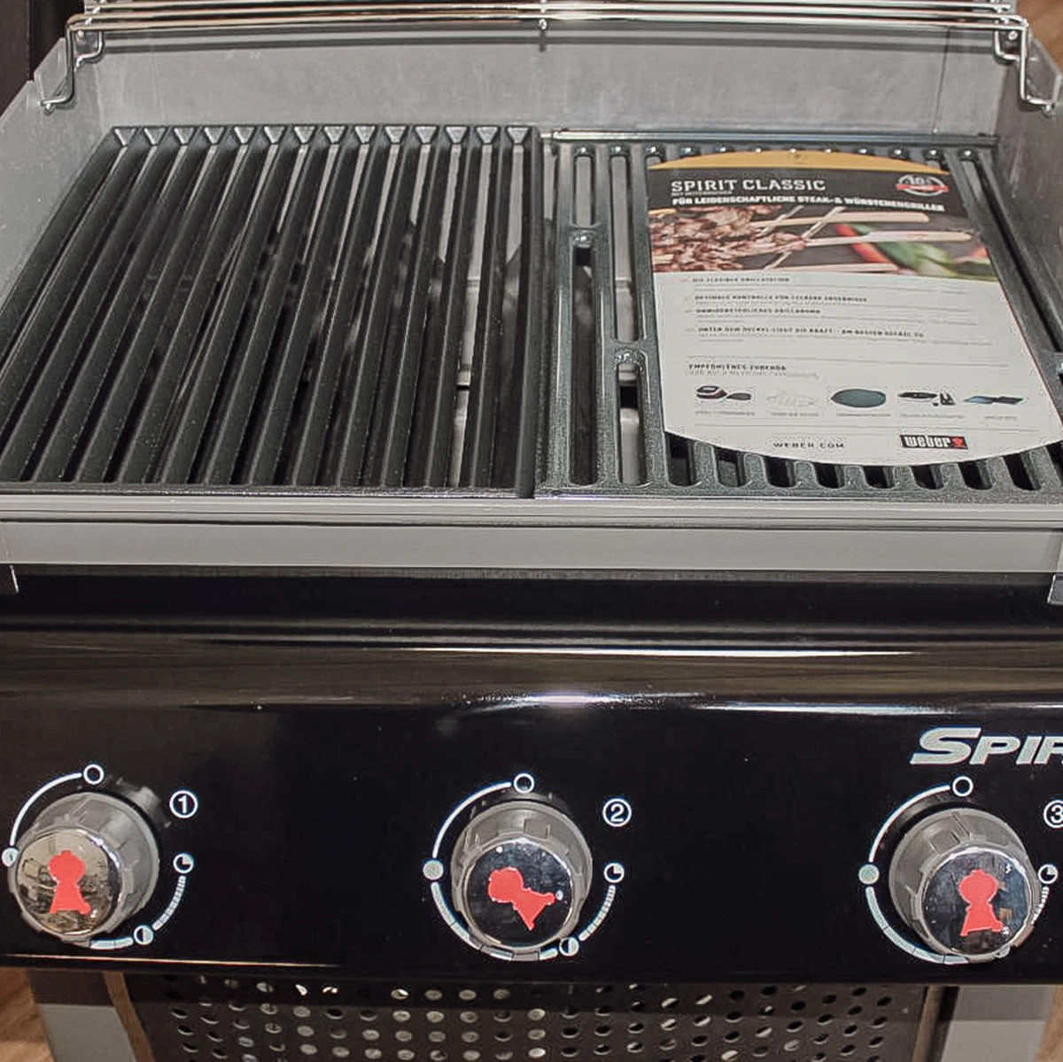 SANTOS Gussrost Für Weber Spirit 300, Ersatz-Rost 2 SANTOS Gussrost Für Weber Spirit 300, Ersatz-Rost – Bild 2