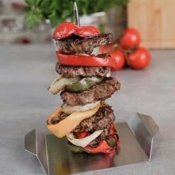 SANTOS Gyrosspieß Vertikal Edelstahl, 3-teilig -Santos Verkäufe santos gyrosspie vertikal edelstahl 3 teilig 6dda09276c461f09c9ab7c7fb3ca90ae