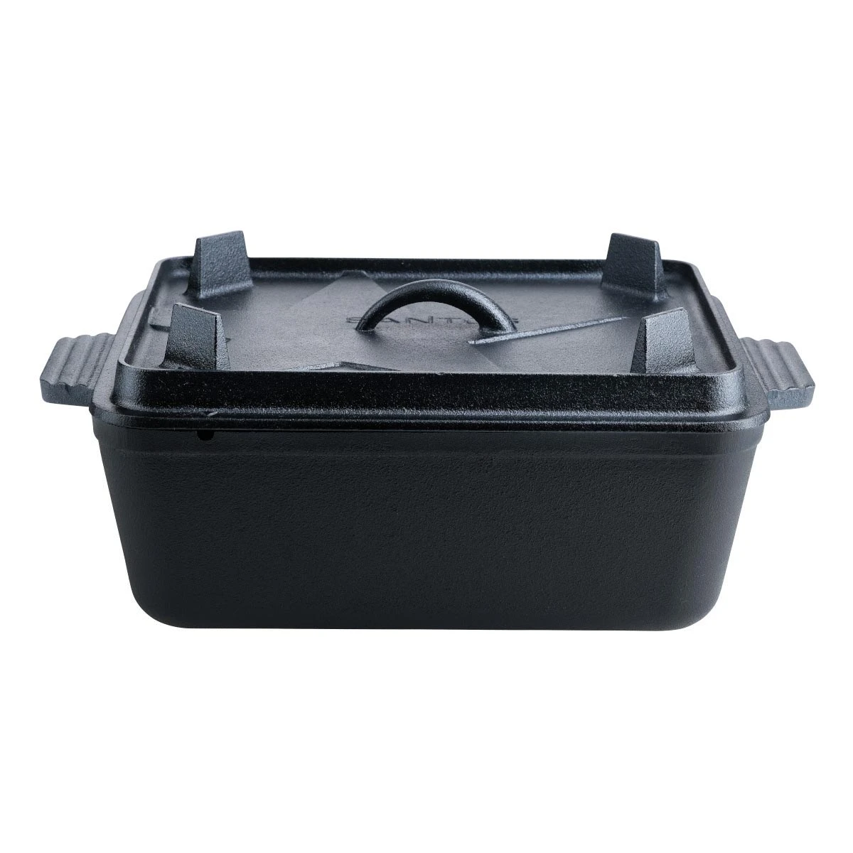 SANTOS Kastenform K8 Mit Deckel, Aus Gusseisen, 34 X 24 Cm 2 SANTOS Kastenform K8 Mit Deckel, Aus Gusseisen, 34 X 24 Cm – Bild 2