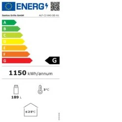 SANTOS Outdoor Kühlschrank "Florida", Zweitürig 4 SANTOS Outdoor Kühlschrank "Florida", Zweitürig -Santos Verkäufe santos outdoor kuehlschrank florida zweituerig ecolabel 644f57ba11bcf877fec65ce9a3a0a1ab