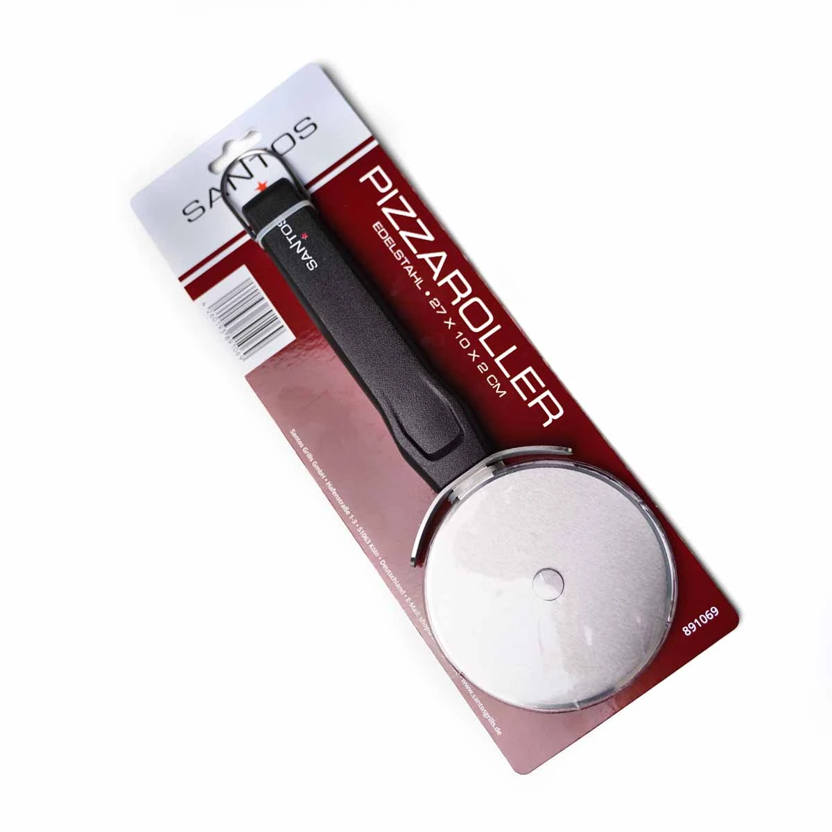 SANTOS Pizzaschneider, Edelstahl 6 SANTOS Pizzaschneider, Edelstahl – Bild 6