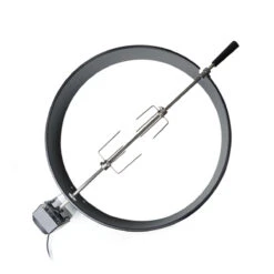 SANTOS Premium Grillspieß Drehspieß Set Für Kugelgrill, Ø 57 Cm, Schwarz -Santos Verkäufe santos premium drehspie kugelgrill 57 cm drehspie grill drehspiess mit motor 57cm matt schwarz passend fuer weber kugelgrill 7157762bdc078ace4d77032c4f9f8be3