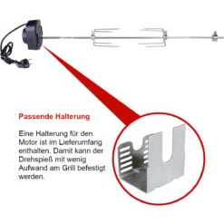 SANTOS Drehspieß Für Broil King Baron 500er 11 SANTOS Drehspieß Für Broil King Baron 500er -Santos Verkäufe santos univ 920mm mit halterung broil king baron regal 2ef8d91cb621ccc24f08564d957bea39